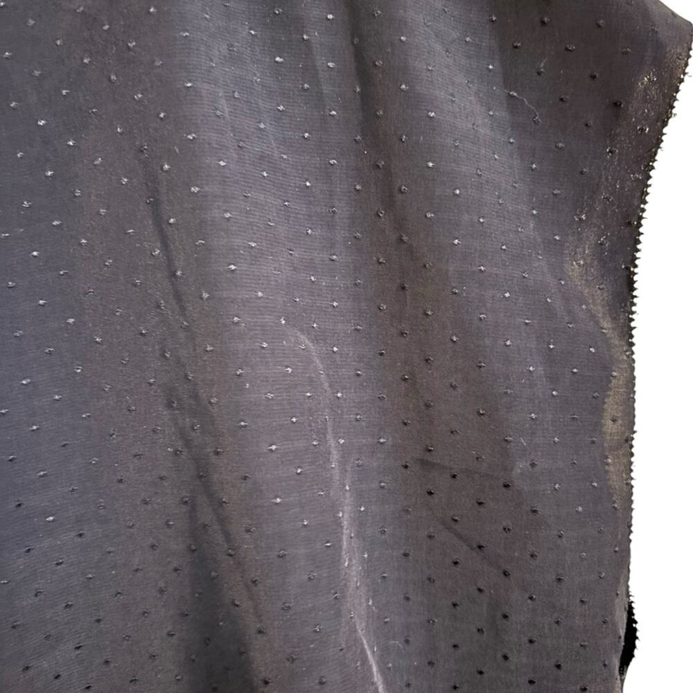 Vince Navy Blue Swiss Dot‎ Wrap Top XS - Picture 5 of 6